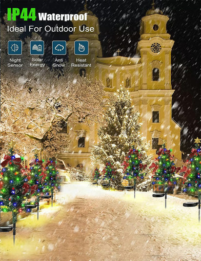 Solar-Powered Christmas Tree Lights™