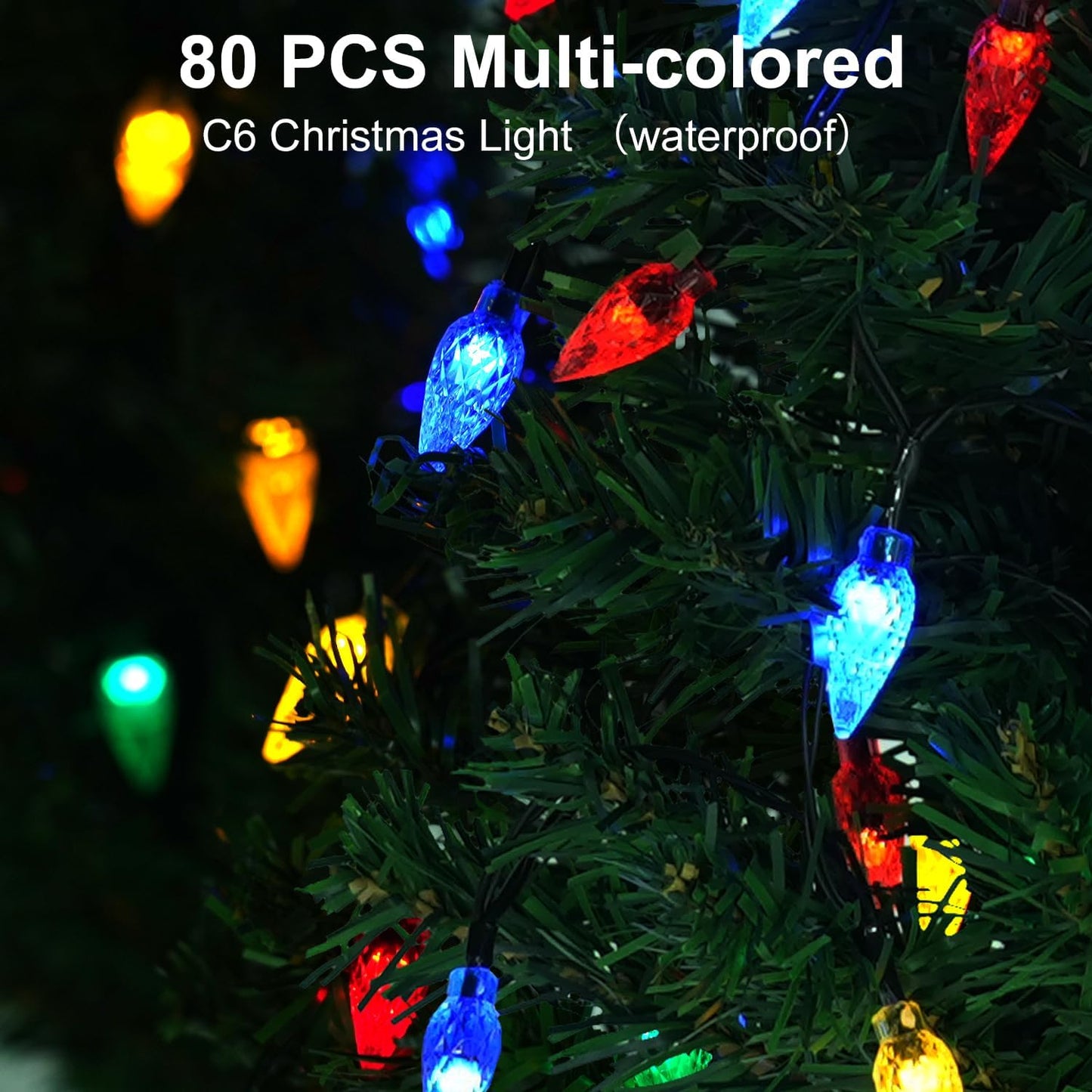 Solar-Powered Christmas Tree Lights™