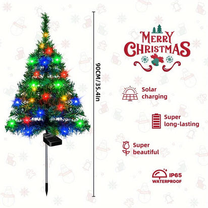 Solar-Powered Christmas Tree Lights™
