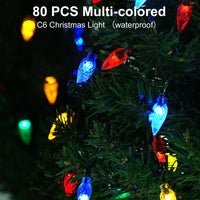 Solar-Powered Christmas Tree Lights™